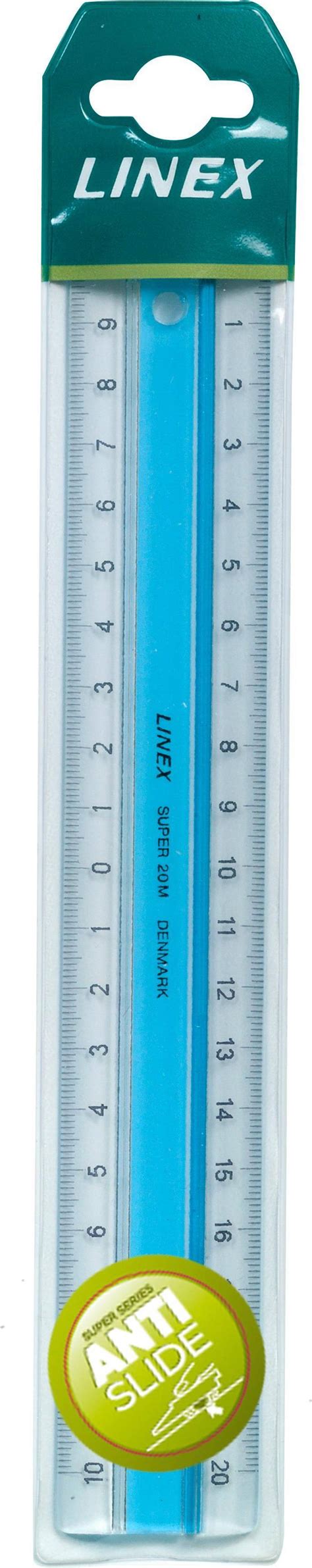 Linex Lineal Super 20cm Akryl Lys • Se Priser Nu