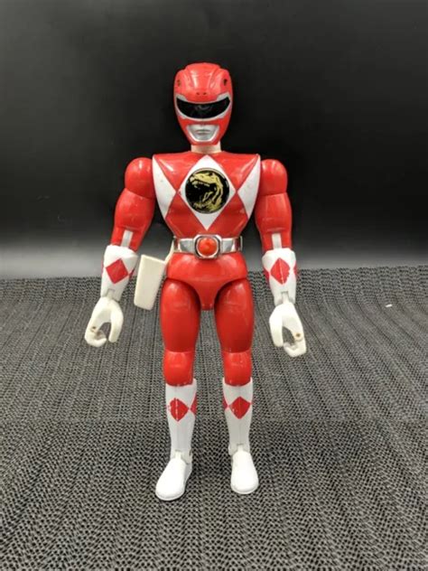 Vintage Mighty Morphin Power Rangers Red Ranger Jason Action