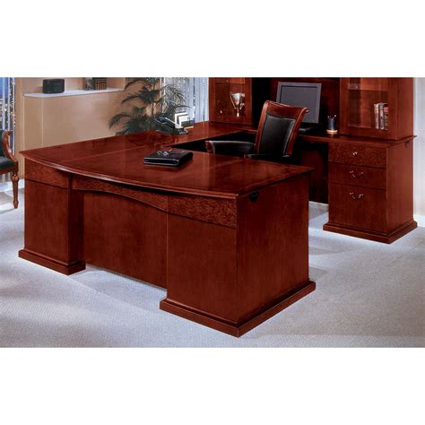 Flexsteel Contract Del Mar U Shape Bow Front Executive Desk With Right