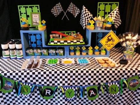 Motocross Birthday Party Ideas Photo 1 Of 9 Catch My Party