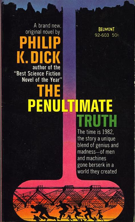 The Penultimate Truth By Dick Philip K Fine Mass Market Paperback 1964 First Edition
