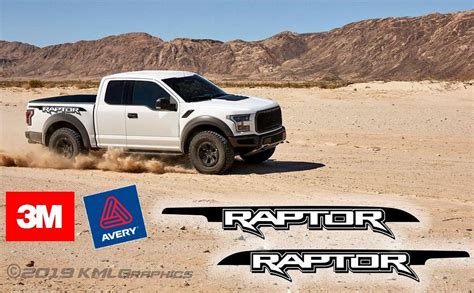 Raptor Svt 2017 2018 2019 Fender Bed Side Logo Graphics F150 F 150