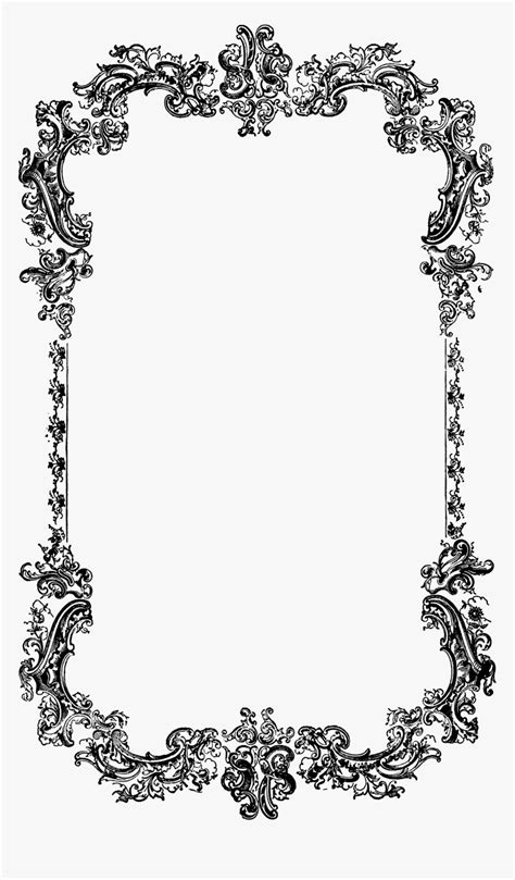 Floral design victorian era bokmärke flower paper, flower png clipart. Image Result For Victorian Photo Frame Frames Borders ...