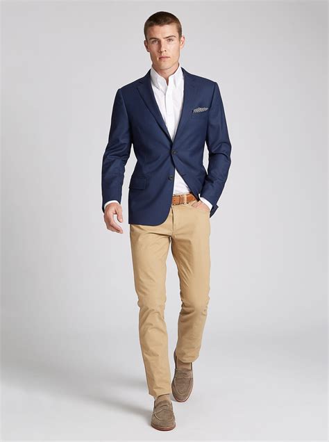 Navy Suit Pants Mens Prestastyle