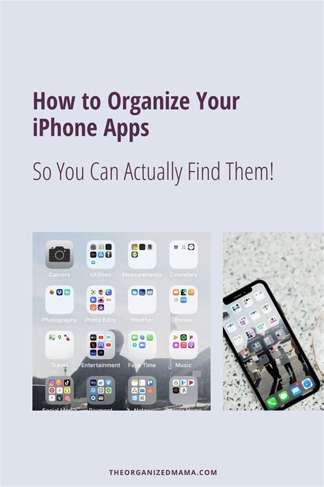 How To Organize Apps On Iphone Iphone Apps Organization Apps Iphone