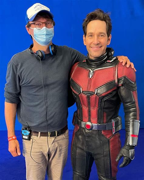 First Look At Paul Rudd On Set For Avengers Quantum Encounter Coming