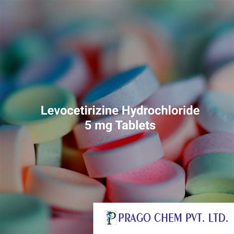 Levocetirizine Hydrochloride 5 Mg Tablets Pharmint