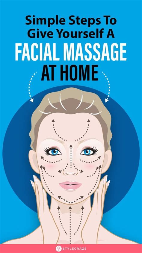 How To Do A Facial Massage At Home 7 Simple Steps In 2021 Facial