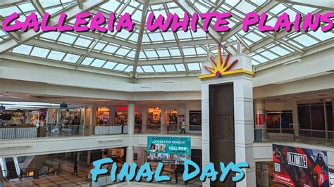The Final Days Of The Galleria White Plains Mall Youtube