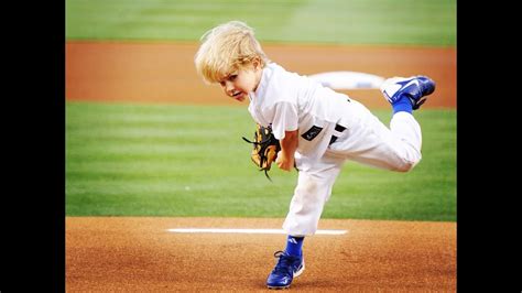 5 Year Old Baseball Kid Christian Haupt 2014 Mlb All Star Game