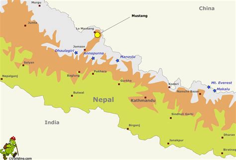 Kathmandu is the nation's capital and the largest city. Mustang Trek