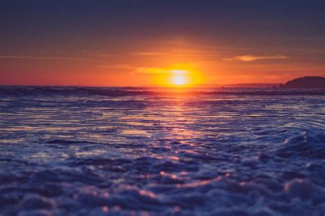 🥇 Image Of Sunset At Sea 【free Photo】 100014119