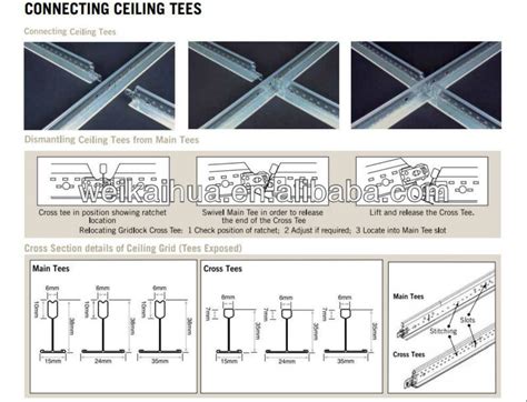 It is a type of finish that is hung just below the main ceiling structure in a room. T-bar For Ceiling Grid T-bar - Buy T-bar,Types Of ...