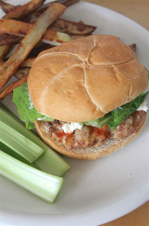 Coat or marinade chicken thighs and breast to create the perfect filling for juicy burgers. Savory Moments: Buffalo chicken burgers {Secret Recipe Club}