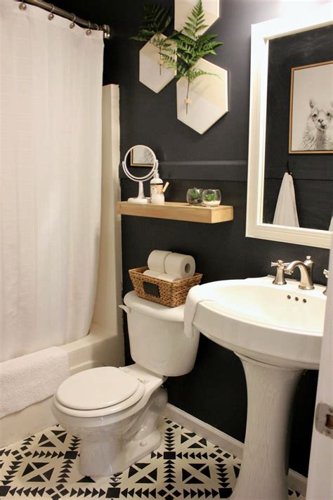 Small sized tiles do small bathrooms no favors. Small Bathroom Remodel Reveal - Organized-ish by Lela Burris