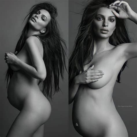 Pregnant Emily Ratajkowski Poses Naked 9 Photos Thefappening