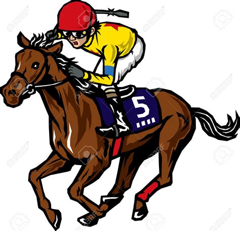Horse Race Clipart Clipground