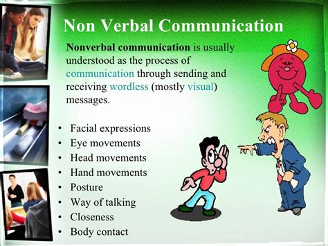 Non Verbal Communication Presentation And Use Of Body Language Expres