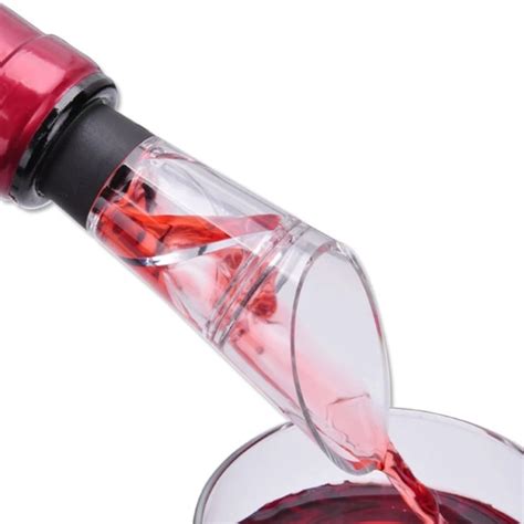 1pc Cross Flowing Wine Aerating Pourer Spout Decanter Aerator Quick Pouring Bar Tools Aliexpress