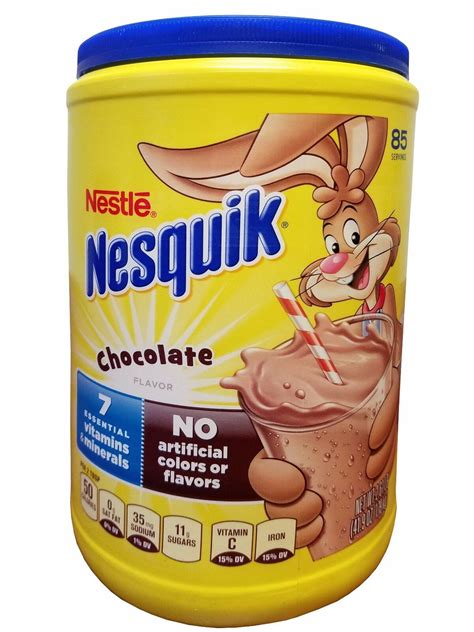Nestle Nesquik Chocolate Flavor 261lb Chocolate Powder 85 Servings