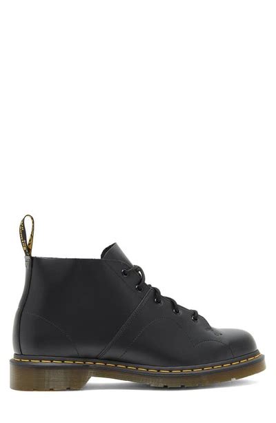 Dr Martens Church Smooth Leather Monkey Boots In Black Modesens