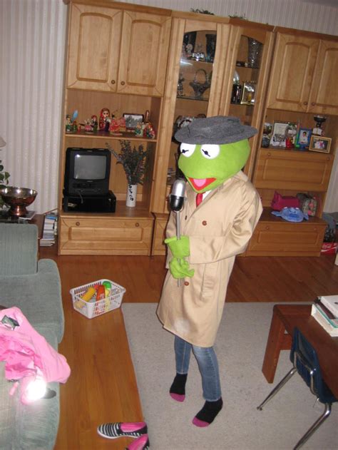 Making Kermit The Frog Mask And Costume