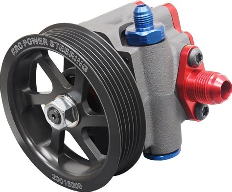 Most power steering systems work by using a hydraulic system to multiply force applied to the steering wheel inputs to the vehicle's steered road wheels. cars electric auto: KRC REVOLUTION POWER STEERING PUMP