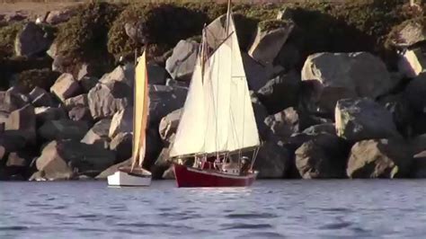 Rc Schooner Irene Set Up And Sailing With Bear Youtube