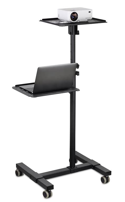 Buy Mount It Mobile Projector Stand Rolling Height Adjustable Laptop