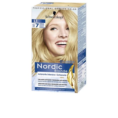 Nordic Blonde L1 Aclarante Intensivo 0 Amoniaco Schwarzkopf Mass