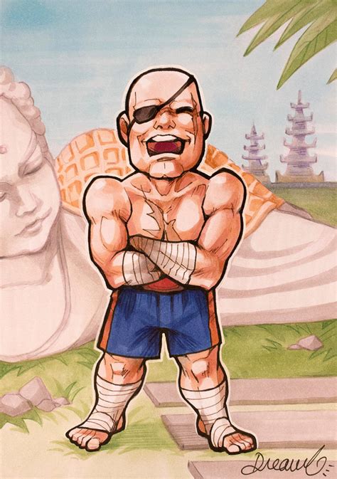 Street Fighter Victory Collection Sagat By Sophie Dreamy On Deviantart