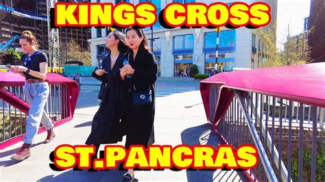 A Spring Walk Through Kings Cross St Pancras April K Youtube