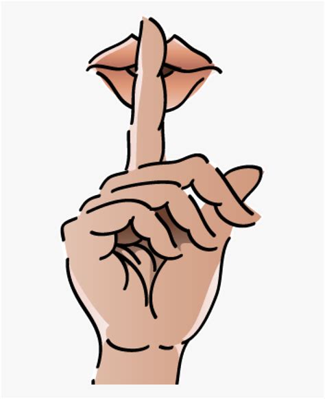Clip Art Shhh Finger Shh Png Free Transparent Clipart Clipartkey
