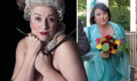 Caroline Quentin To Flash The Flesh As Prostitute Fanny Hill Celebrity News Showbiz Tv