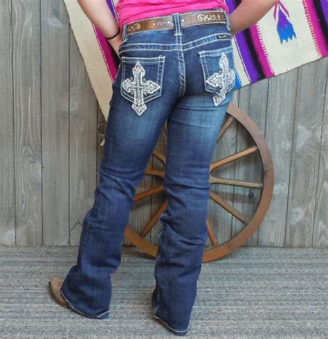 G5 1597 Rock And Roll Cowgirl Jeans With Cross Brantleys Western And Casual Wear
