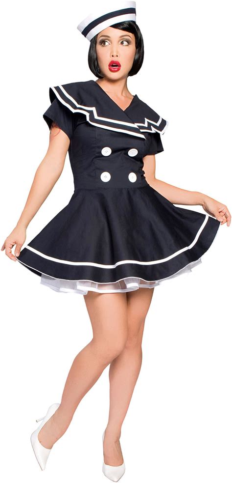 Sailor Pin Up Costume Sailor Halloween Costumes Captain Costume