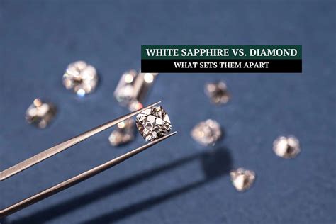 White Sapphire Vs Diamond What Sets Them Apart Philophrosyne