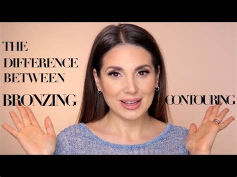 Bronzer should be applied with a fluffier brush, adding an overall bronzed glow to the skin. THE DIFFERENCE BETWEEN BRONZING AND CONTOURING | MAKEUP TUTORIAL | ALI ANDREEA - YouTube