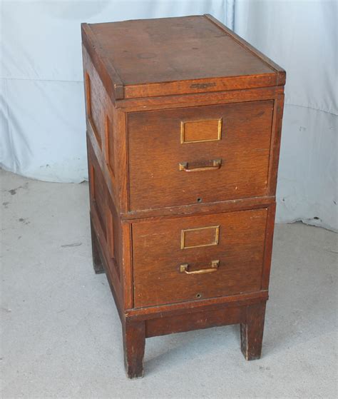 Disclosure of condition is vital. Bargain John's Antiques | Mission Oak File Cabinet - Two ...
