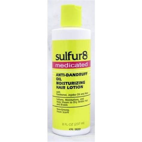 I decided to give it a. Sulfur 8 Medicated Anti-Dandruff Oil Moisturizing Hair ...