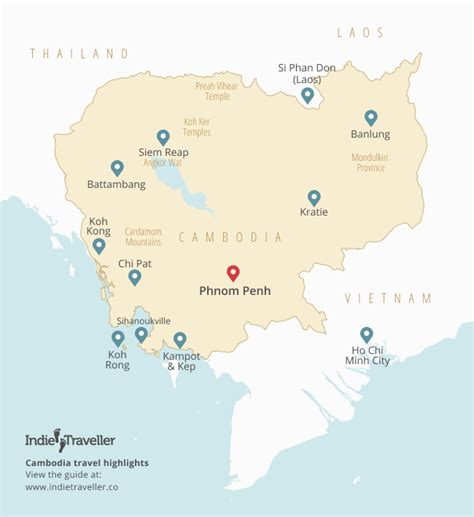 Cambodia Travel Guide 2018 Highlights Must See Places And Map