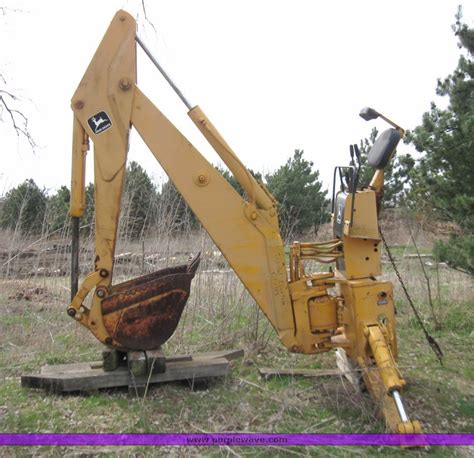 John Deere 9300 Backhoe Attachment In Topeka Ks Item 2130 Sold