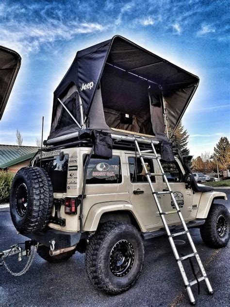 Freespirits Line Up Of Jeep Roof Top Tents Keeps You High And Dry For