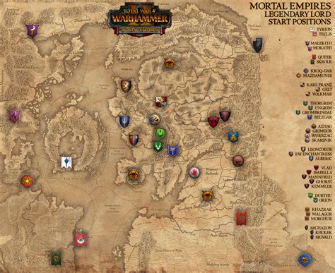 Heres A Full View Of Total War Warhammer 2s Combined Campaign Map