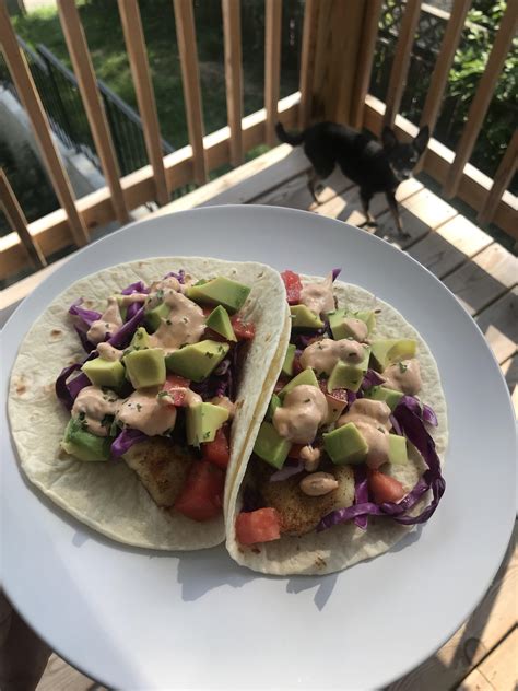 Maybe you would like to learn more about one of these? Homemade Fish tacos with avocado and chipotle sauce ...