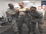 Ouch Airman Grabbed In The Groin As Colleague Gets Tasered Daily