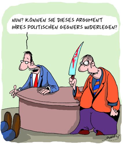 Argumentation Von Karsten Schley Politik Cartoon Toonpool