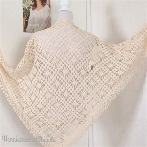 If you are new to knitting, finishing off your project can be a daunting task. Bridal shawl, wedding shawl, off-white ecru, lace shawl ...