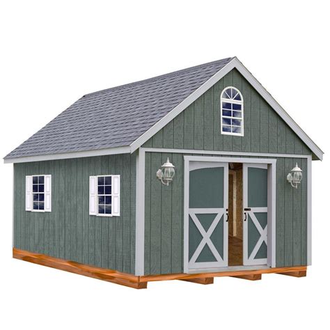 Best Barns Belmont 12x24 Wood Shed Free Shipping