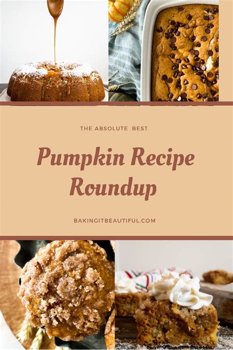 The Best Pumpkin Recipe Roundup Baking It Beautiful